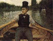 Gustave Caillebotte Sail meeting France oil painting artist